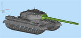 3d Printed 1/35/72 Soviet IS-4 Series/Object 715G Heavy Tank Kit
